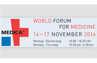 MEDICA 2016 Germany——HALL 6 BOOTH D64-3