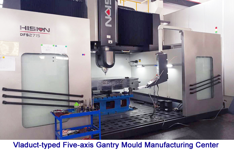 Vladuct-typed Five-AXIS Gantry Mould Manufaturing Center